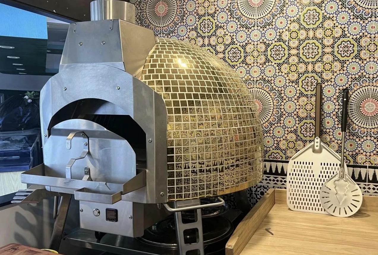 Horno de pizza de leña italiano comercial - Horno - foodmachtech