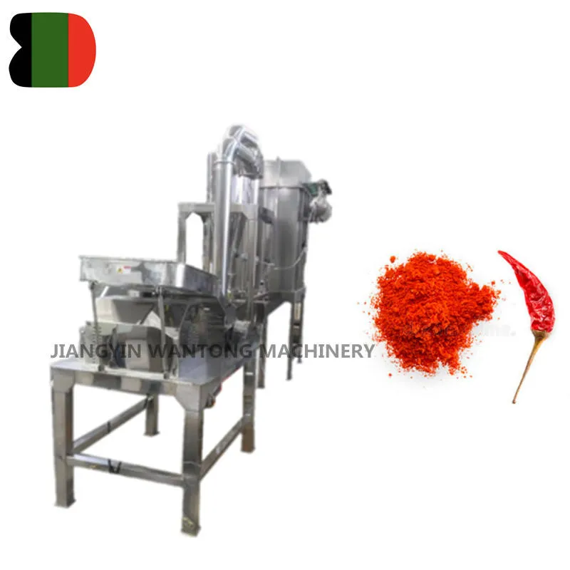 Aço inoxidável Triturador Universal com Ciclone Açúcar Pulverizer Máquina Sugar Mill - Moinho moagem - foodmachtech
