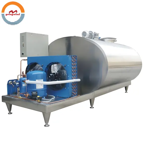 Bom Preço Automático 5000l 10000l Leite Tanque De Refrigeração Auto 5000 Litro 10000 Litros Tanque De Armazenamento De Leite Raw Refrigeração Direta para Venda