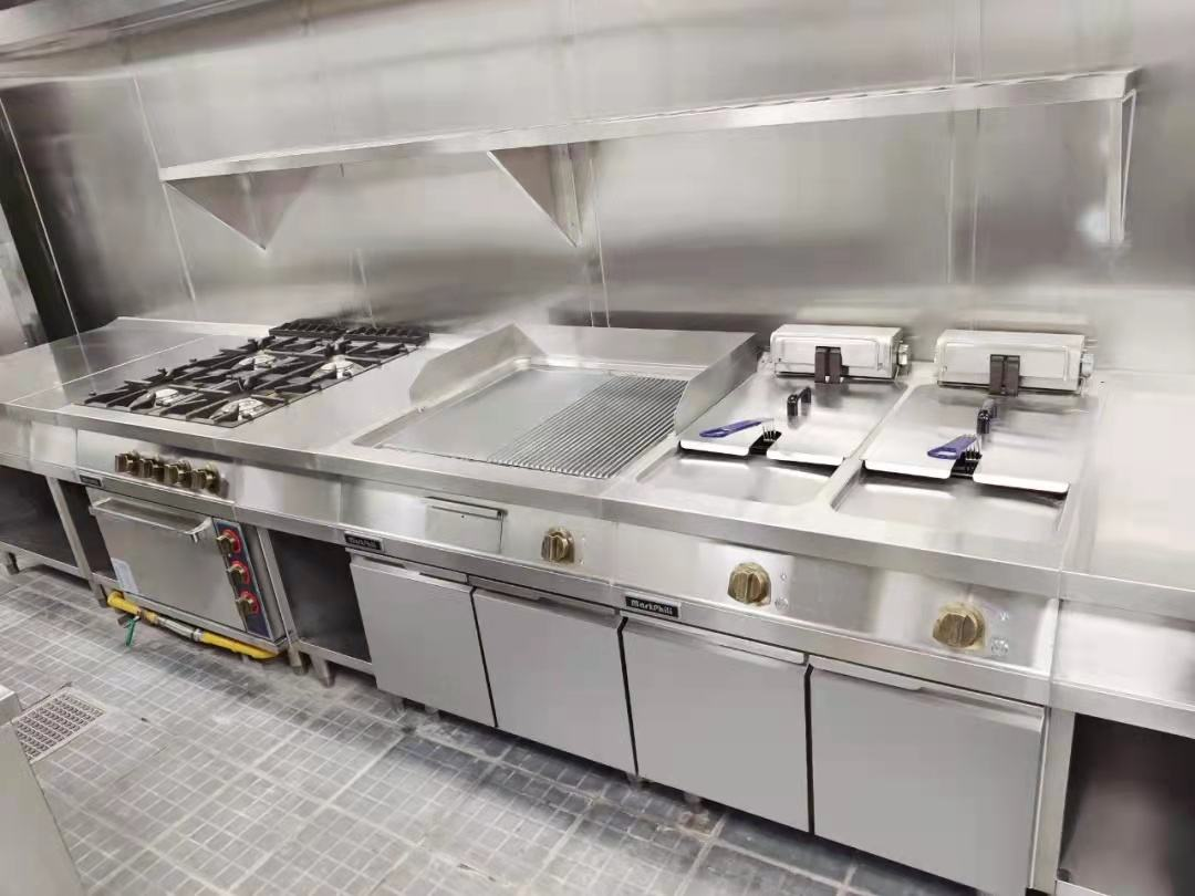 Solução do fogão a gás para cozinhas do restaurante