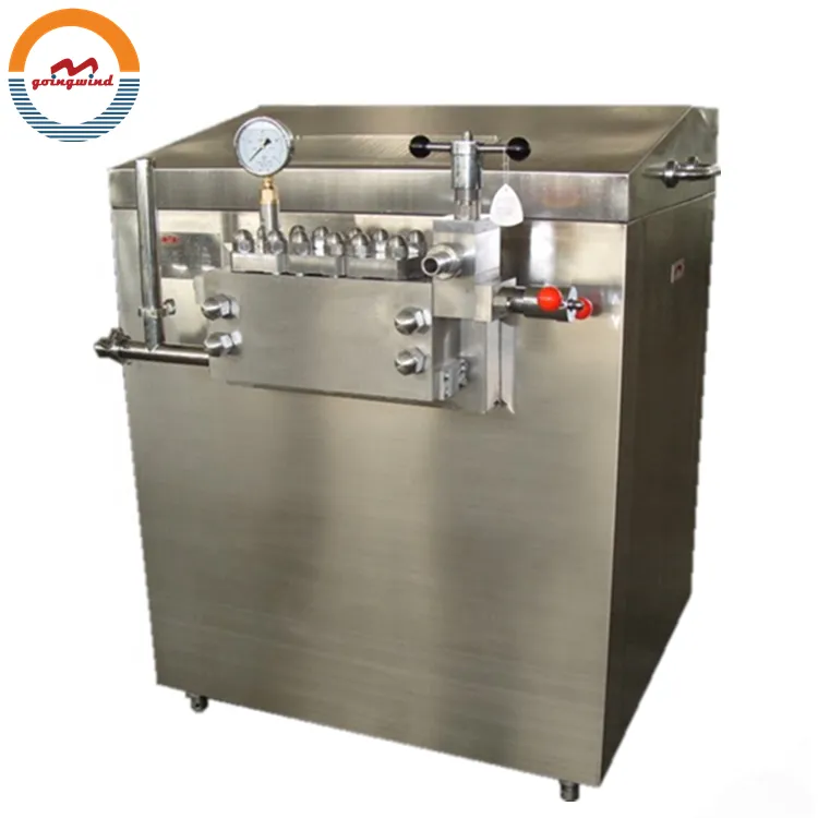 Bom Preço Automática Homogeneizador De Sorvete Auto Homogenizador De Alta Pressão De Mel De Leite Condensado De Leite De Coco para Venda - Fermentação Tanque Agitando Sistema - foodmachtech