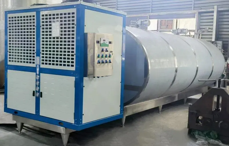 Bom Preço Automático 5000l 10000l Leite Tanque De Refrigeração Auto 5000 Litro 10000 Litros Tanque De Armazenamento De Leite Raw Refrigeração Direta para Venda - Tanque Desgaseificação - foodmachtech