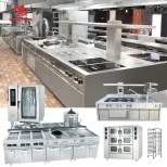 매점 레스토랑 학교를위한 스테인레스 스틸 전기 Wok 프라이팬 스토브 - 볶음 스토브 - foodmachtech