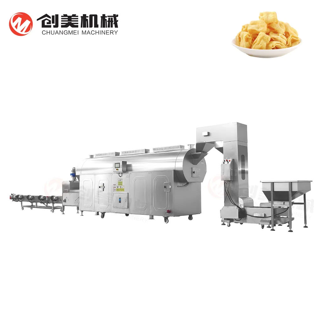 Industrial Automatic Core Filling Snack Puffed Snacks Food Production Line - Extruder - foodmachtech