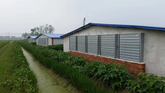 가금류 농장을 위한 1000mm 자동적인 열려있는 AC 산업 환기 배기 팬