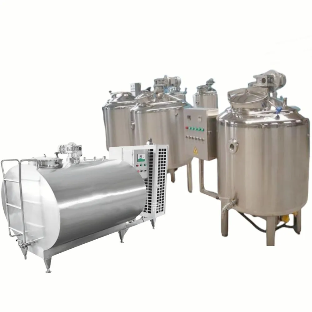 Industrielle Uht-Milch pasteur isierer Anpassbare Joghurt-Herstellungs maschine - Joghurt-Gärung behälter - foodmachtech