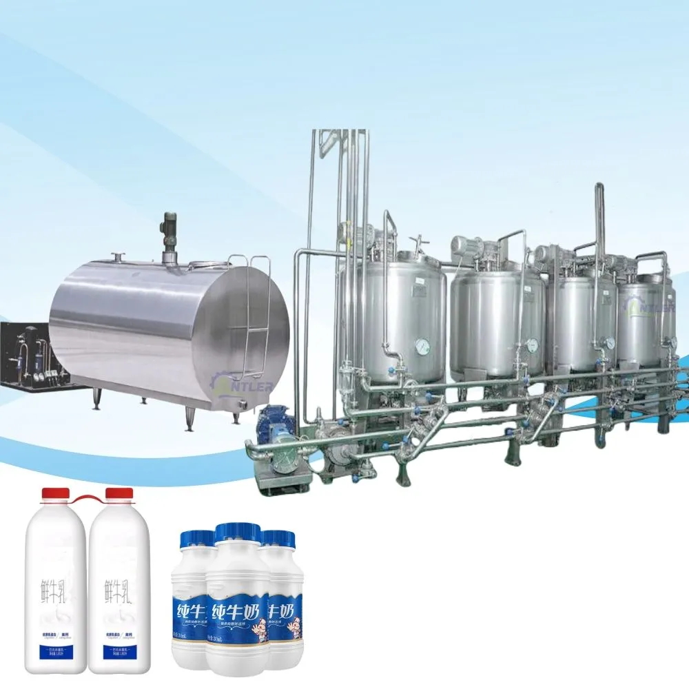 Good Quality Efficient Industrial Fully Automatic Milk Production Line Complete Dairy Production Line - Yogurt Fermentation Tank - foodmachtech