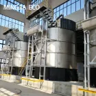 Tanque de fermentación de procesamiento centralizado, acero inoxidable Nuevo proyecto de construcción ambiental, estiércol de ganado comunitario - Equipo de fermentación fecal - foodmachtech