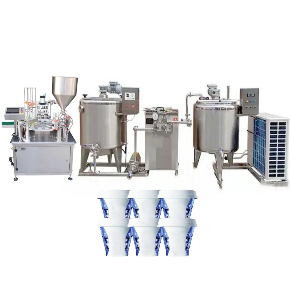 Industrielle Uht-Milch pasteur isierer Anpassbare Joghurt-Herstellungs maschine - Joghurt-Gärung behälter - foodmachtech