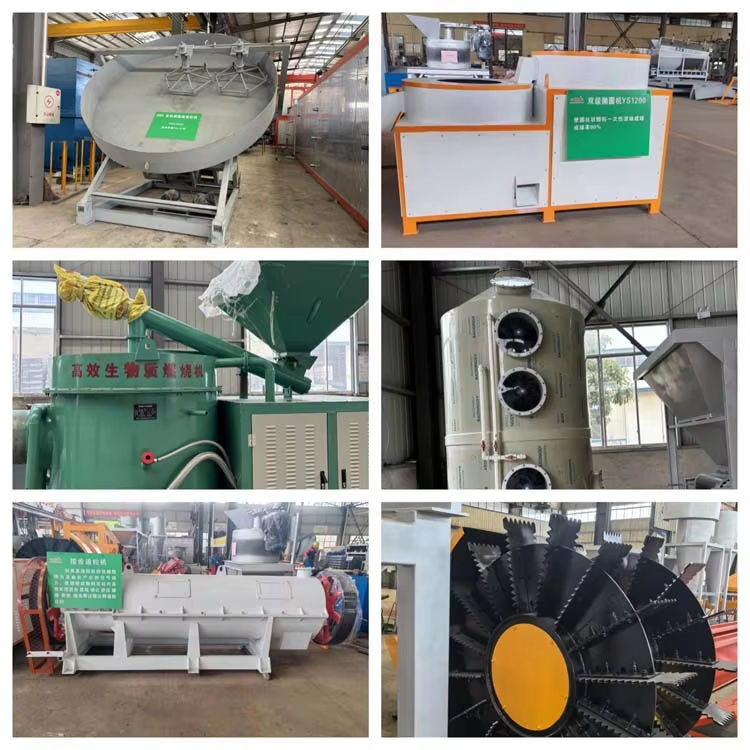 Fertilizante orgánico que hace la máquina Ganado estiercol Termentation Tanque Compost de estiercol de pollo de residuos animales