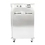 Holding gabinete de acero inoxidable móvil banquete carro eléctrico calentador de alimentos para servicios - Gabinete de vapor - foodmachtech