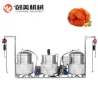 Pressure Cooking Pot Fruit Sugar Impregnation Tank Candied Fruit Making Dipping Pot - Sugar Boiling Unit - foodmachtech