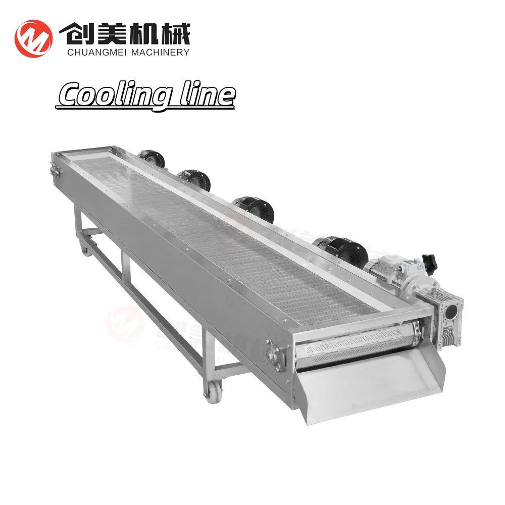 High Capacity Automatic Puffed Snacks Food Production Line - Extruder - foodmachtech
