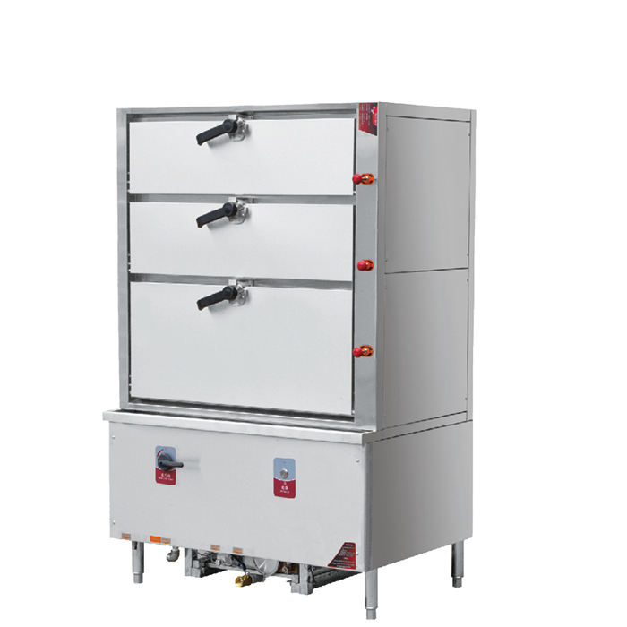 Commercial Steamer Cabinet Induction Seafood Steamer para Restaurant Kitchen Canteen