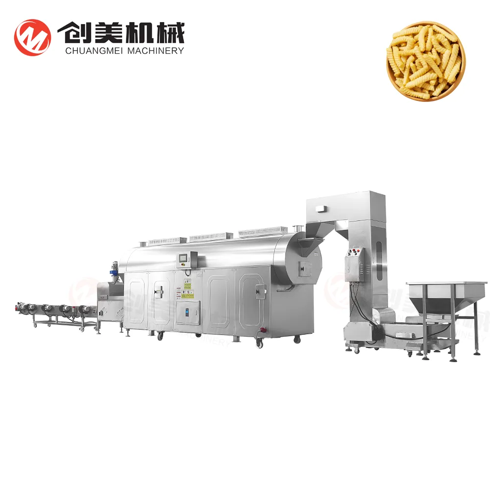 Fully Automatic Puff Snack Food Extruder Processing Line - Extruder - foodmachtech