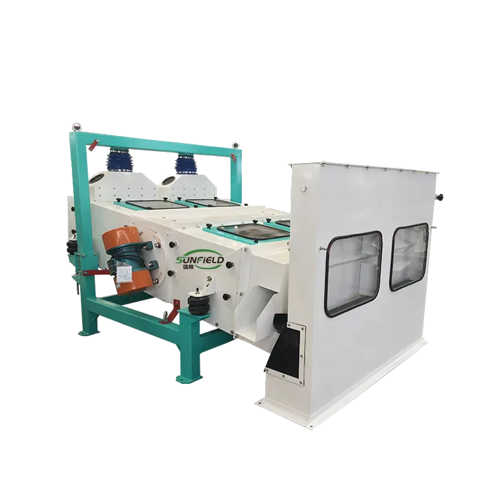 Arroz/paddy limpeza Destoner máquina para arroz moagem - Refrigerador grãos - foodmachtech