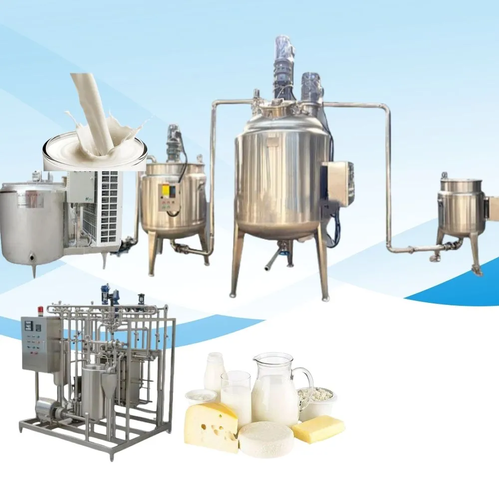 1000L/H Pasteurized Milk Yogurt Processing Machine Evaporated Milk Production Line - Yogurt Fermentation Tank - foodmachtech