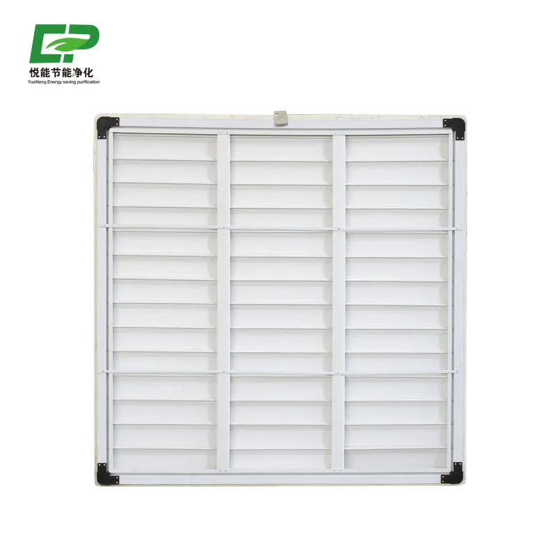 Ventilador de escape de cono de mariposa de 50 pulgadas Sistema de ventilación de granja de pollo - Sistema de ventilación - foodmachtech
