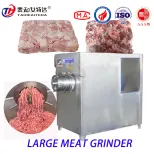 Commercial Industrial Frozen Meat Grinder Mincer Large Capacity 1 Ton Pork Chicken Frozen Meat Block Grinder Machine - Meat Grinder - foodmachtech