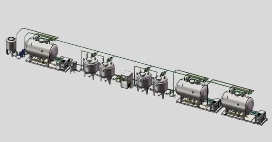 High Quality Milk Cooler Tank Machine Dairy Cheese Milk Yogurt Production Line - Yogurt Fermentation Tank - foodmachtech