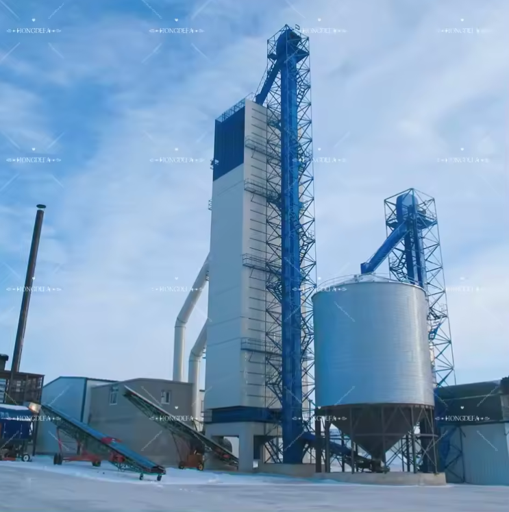 automated low-temperature drying system Bulk Supply Industrial Grain drying machine 