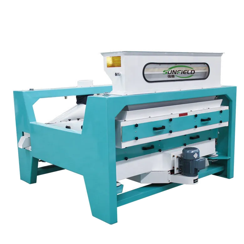 Arroz/paddy limpeza Destoner máquina para arroz moagem - Refrigerador grãos - foodmachtech