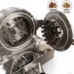 Smerigliatrice verticale ad alto rendimento per il sale glassa lo zucchero chicchi di caffè Cereali & micronizzatore della spezia Polverizzatore frantoio - Mulino per macinazione - foodmachtech