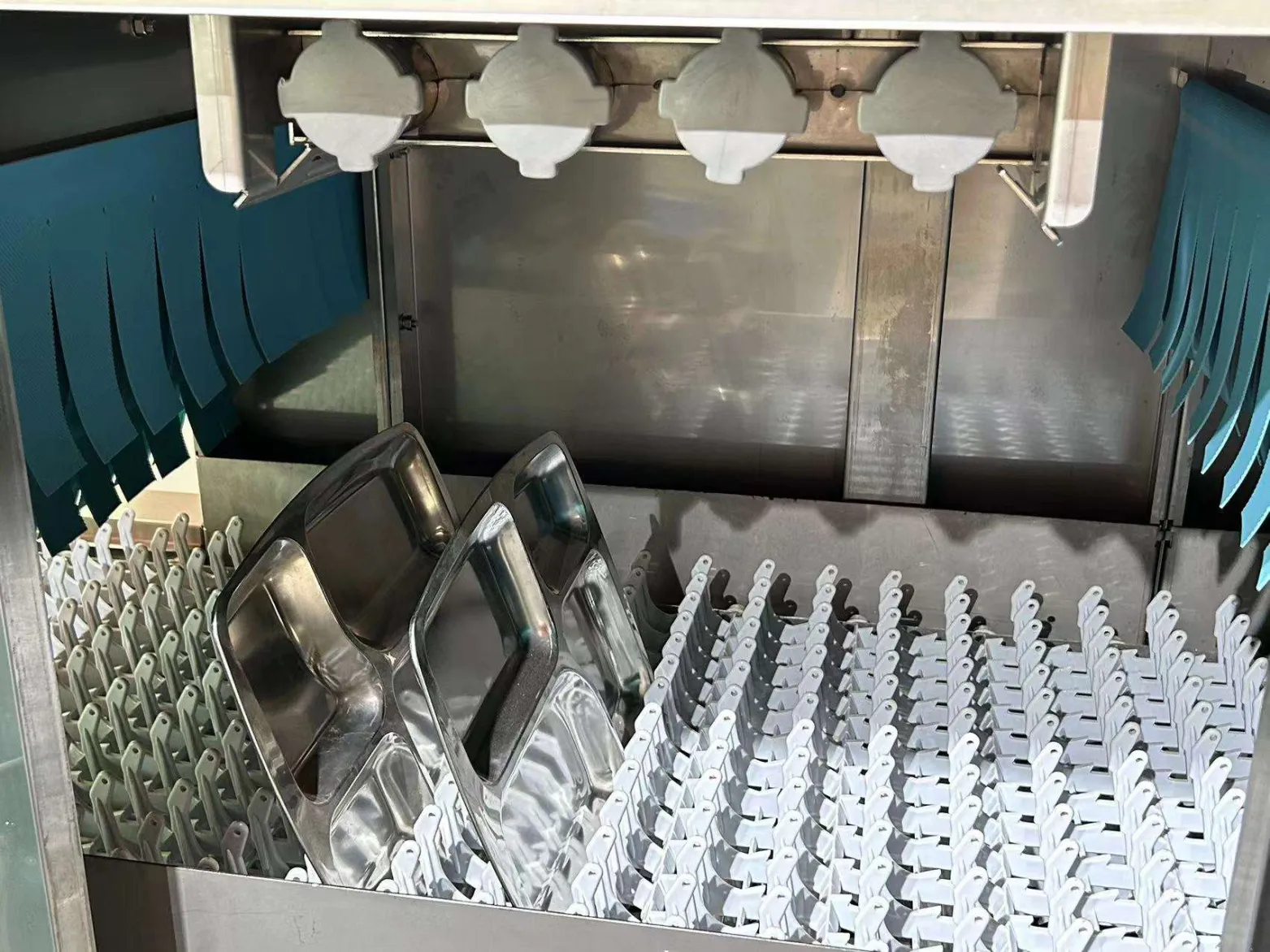 Hotel Catering Tableware Cleaning Equipment with Dryer and Automatic Dishwasher - Dishwasher - foodmachtech