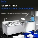 Precio directo de fábrica comercial máquina lavavajillas ultrasónico automático industrial cocina profesional fregadero cuencos limpiador - Lavabo de lavado vegetal - foodmachtech