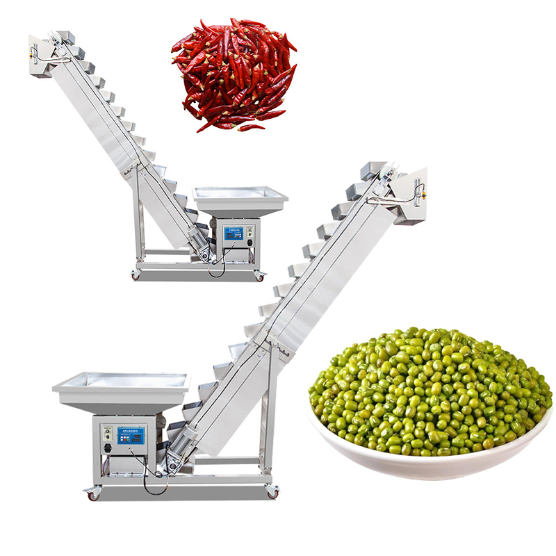 Feeding Machine Plate Chain Conveyor Bucket Elevator Feeding Packing Machine