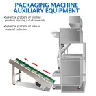 Pequeño Mini Nylon Flexible Pcb Pvc Rubber Food Packaging Powder and Granule Máquinas automáticas de la correa de la tolva del sistema de transportador - Cinta transportadora - foodmachtech
