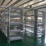 Broiler Poultry Farming Equipment H Type Automatic System Battery Broiler Chicken Cage for Poultry Use - Broiler Feeding System - foodmachtech