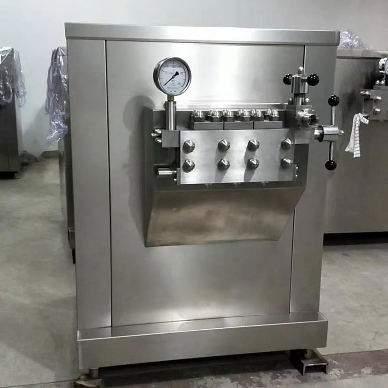 Equipo económico del tratamiento del jugo y de la leche Homogeneizador de alta presión de la leche con la bomba eficiente - Homogeneizador - foodmachtech