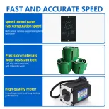 Sistema Transportador Máquinas Correia Hopper Inylon Automático Flexível Pcb Pvc Embalagem De Alimentos De Borracha Em Pó e Grânulo - Transportador de Correia - foodmachtech