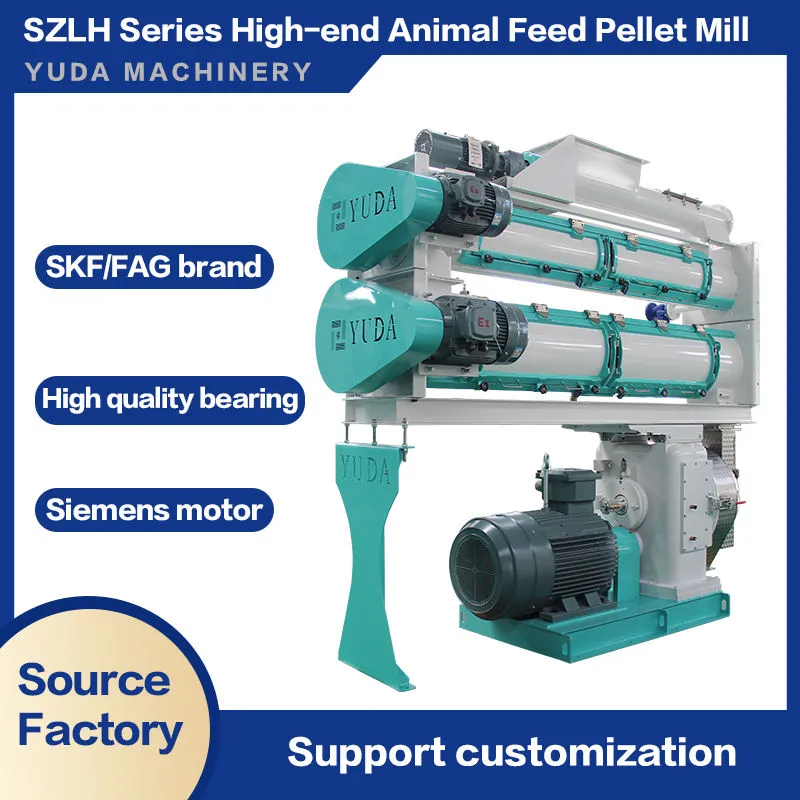Gado Alimenta Pelletizador Produção Animal Máquina Pellet Peixe - Linha Produção Pellet Feed - foodmachtech