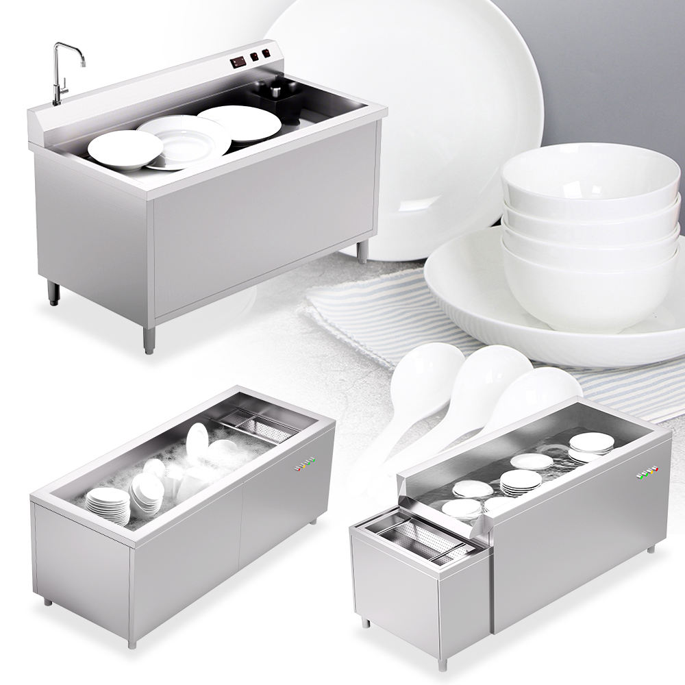 Venda quente Elétrica Aço Inoxidável Bubble Piscina Lavadora De Louça com Circulação De Água China Fábrica Preço Direto para Uso De Pia De Cozinha