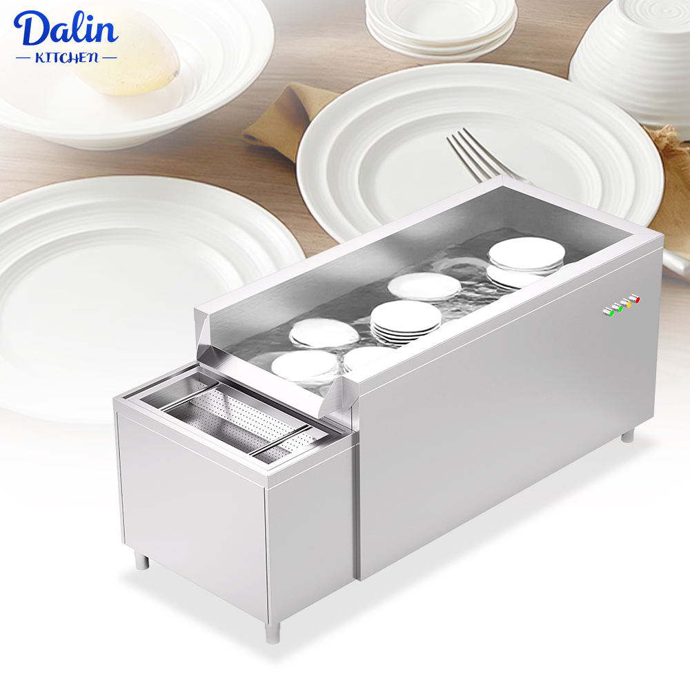 China Factory Direct Price Bubble Pool Dishwasher Professional Stainless Steel Electric Melhor para Sink Kitchen Use