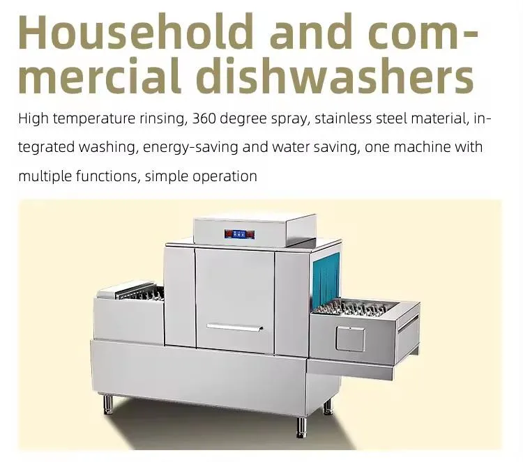 Big Restaurant Dishing Machine Automatic Smart Commercial Countertop Dishwasher - Dishwasher - foodmachtech