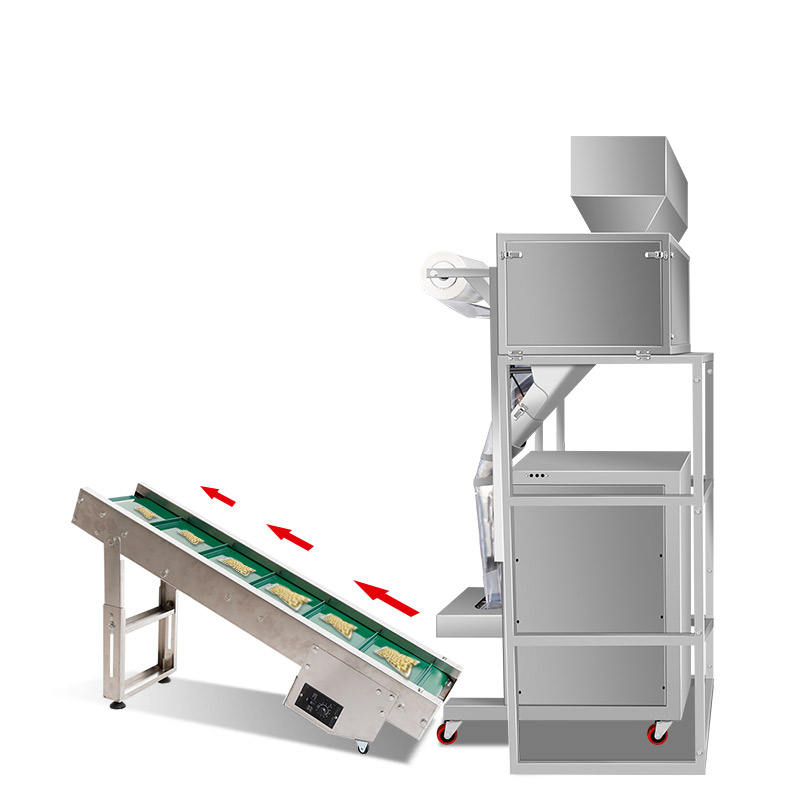 Conveyor System Hopper Belt Machines Automatic Inylon Flexible Pcb Pvc Rubber Food Packaging Powder and Granule