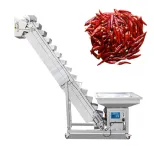 Balde Inclinado Transportador Elevador Transportadores Balde Máquina Embalagem para Alimentos - Elevador de Caçambas - foodmachtech