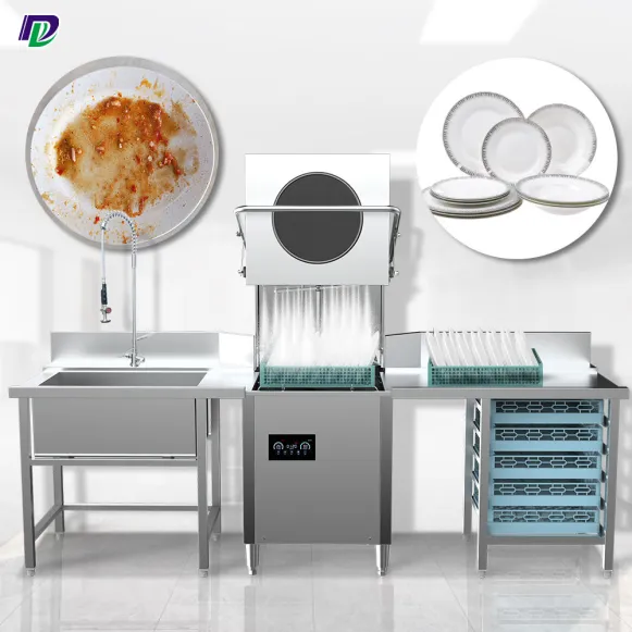 5KW 7KW 9KW Freestanding 스마트 산업용 상업용 식기 세척기 기계 중국 제조업체 호텔 레스토랑 주방 사용