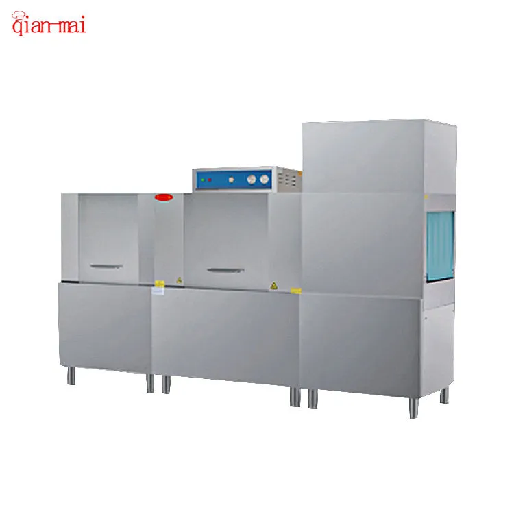 Factory Price Commercial Dishwashing Machine Hotel School Canteen Stainless Steel Conveyor Industrial Dishwasher - Dishwasher - foodmachtech