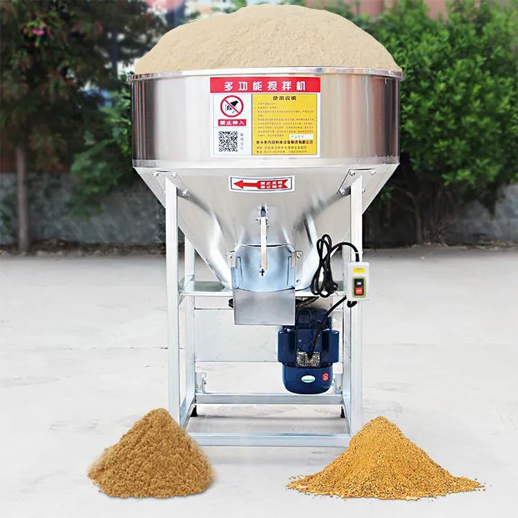 ماكينة خلط الأعلاف ، خلاط تغذية الحيوانات 1000-400 - خط إنتاج أعلاف الكريات - foodmachtech