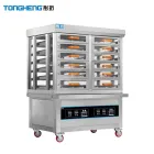 Electric Bun Steamer Commercial Food Warmer Hot Dog Showcase - Display Case - foodmachtech