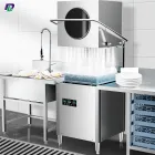Restaurant Dishwasher Commercial Dishwasher Machine Smart Commercial Hood Type Dishwasher - Dishwasher - foodmachtech