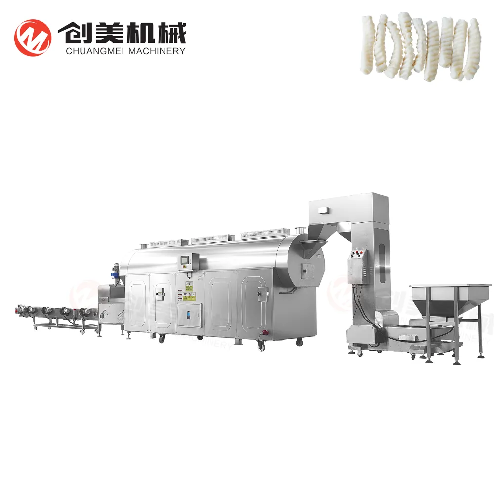 High Efficiency Puffed Snacks Production Line - Extruder - foodmachtech