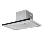 Capot de gamme de bâti de mur, contrôle tactile, forme T d'acier inoxydable Rangehood - Épurateur de vapeur - foodmachtech
