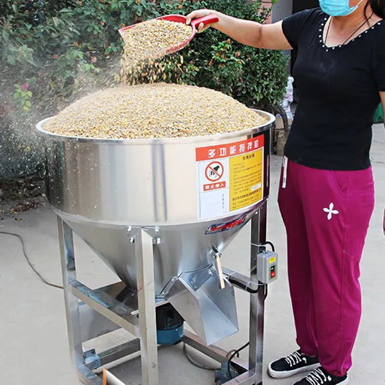 ماكينة خلط الأعلاف ، خلاط تغذية الحيوانات 1000-400 - خط إنتاج أعلاف الكريات - foodmachtech
