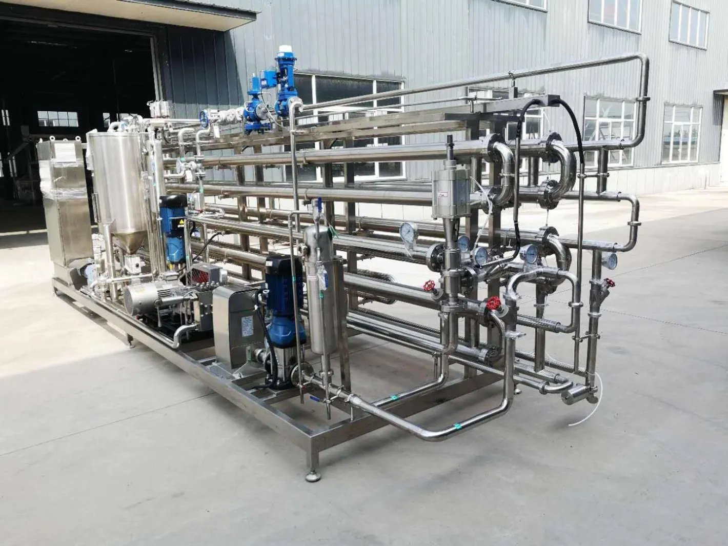 Vendita diretta Sistema Sterilizzatore UHT Alto-Automatico per Bevande a Succo di Latte Liquido Lavorazione di Acqua Sicuro Efficace per il Cibo - Sterilizzatore - foodmachtech