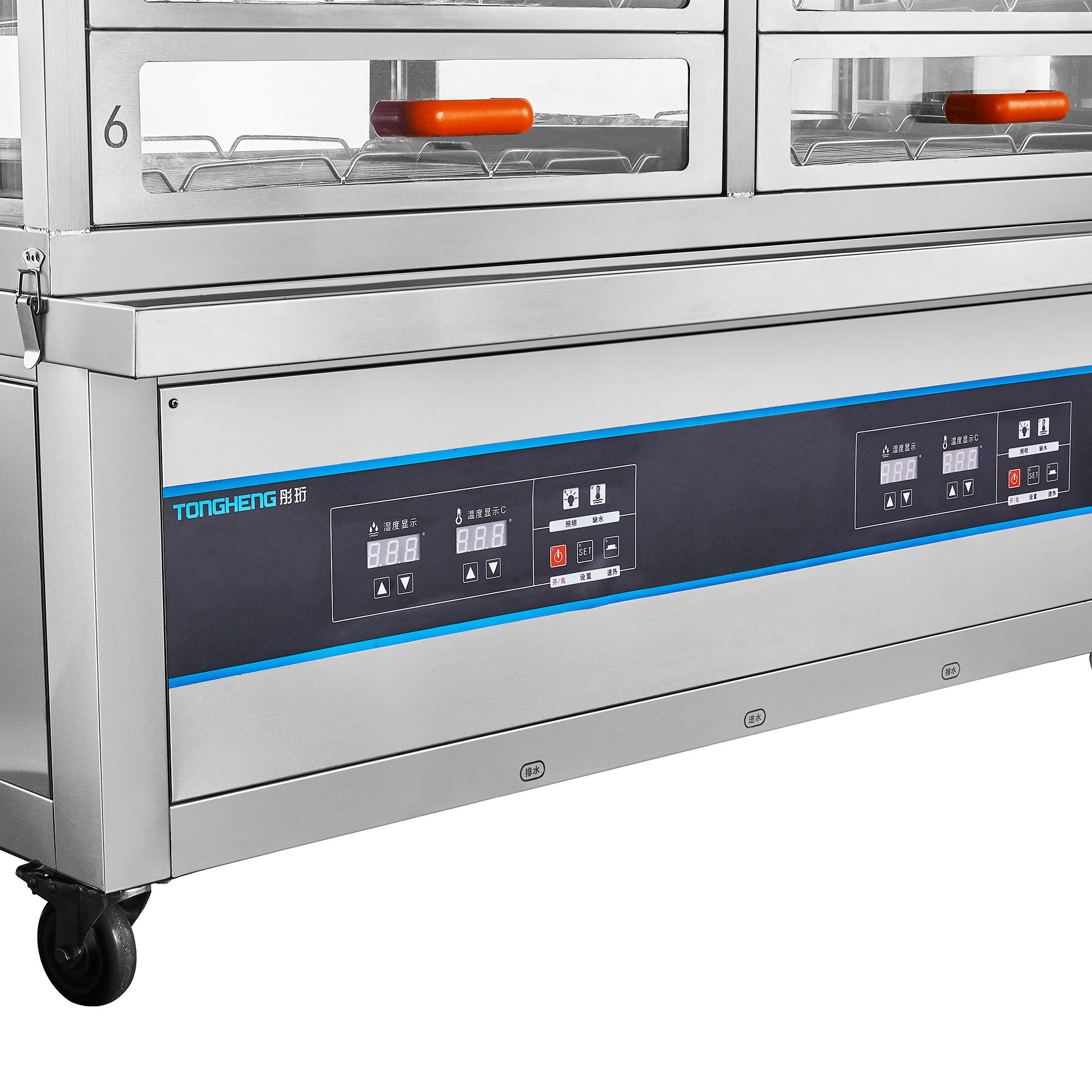 China Pães manufaturados Warmer Showcase Food Warmer Display para Hotel